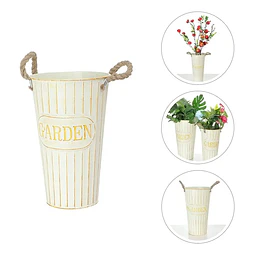 Balde Decorativo de Metal Garden 25 cm