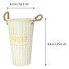 Balde Decorativo de Metal Garden 25 cm
