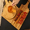 Tabla de Bambú con Mango 34x14 cm