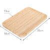 Tabla Rectangular de Bambú 25x18 cm