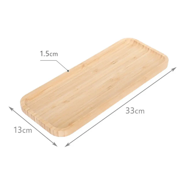 Tabla Alargada de Bambú 33x13 cm