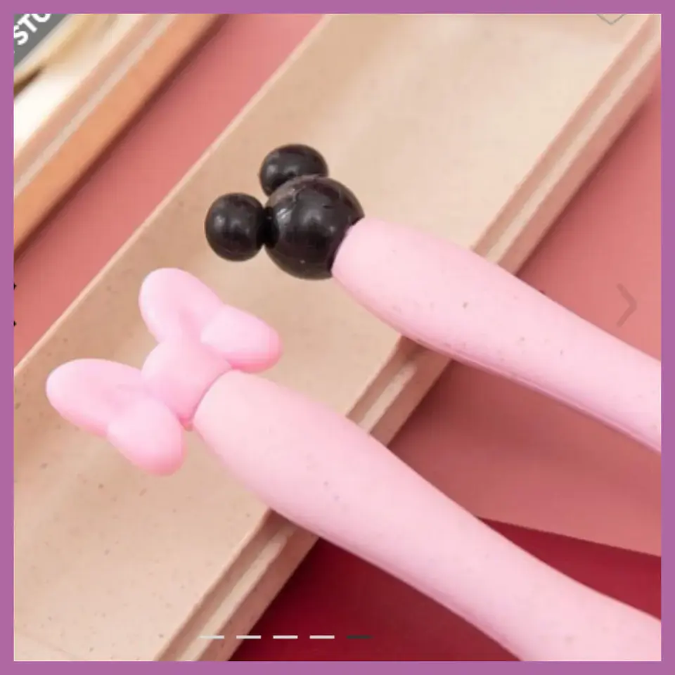 Kit de Cubiertos Infantiles Diseño Minnie con Estuche 3