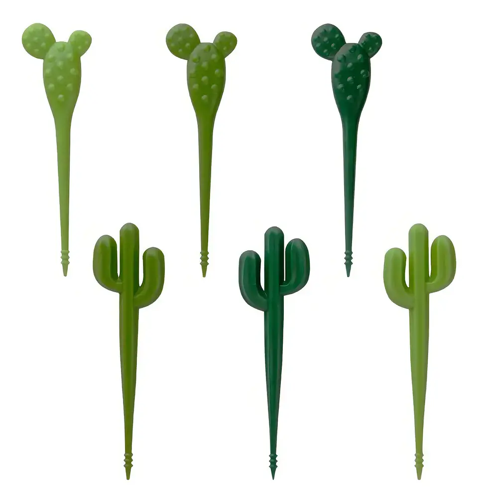 Pinchos Decorativos Cactus x6 4