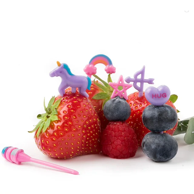 Set Pinchos Kawaii Unicornio