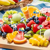 Set 6 Pinchos Kawaii Vehículos