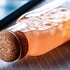 Botella de Vidrio con Tapa de Corcho 600 ml 