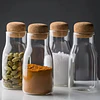 Botella de Vidrio con Tapa de Corcho 600 ml 