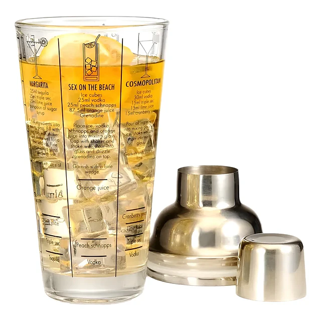 Coctelera de Vidrio 400 ml 