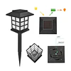 Set de 2 Luces Solares LED Tipo Farol para Patio y Jardín