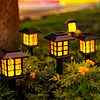 Set de 2 Luces Solares LED Tipo Farol para Patio y Jardín