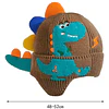 Gorro de Lana Infantil Dinosaurio con Orejeras