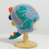 Gorro de Lana Infantil Dinosaurio con Orejeras