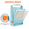 Lámpara Reflector con Panel Solar LED 150W Portátil con Control Remoto