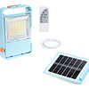 Lámpara Reflector con Panel Solar LED 150W Portátil con Control Remoto