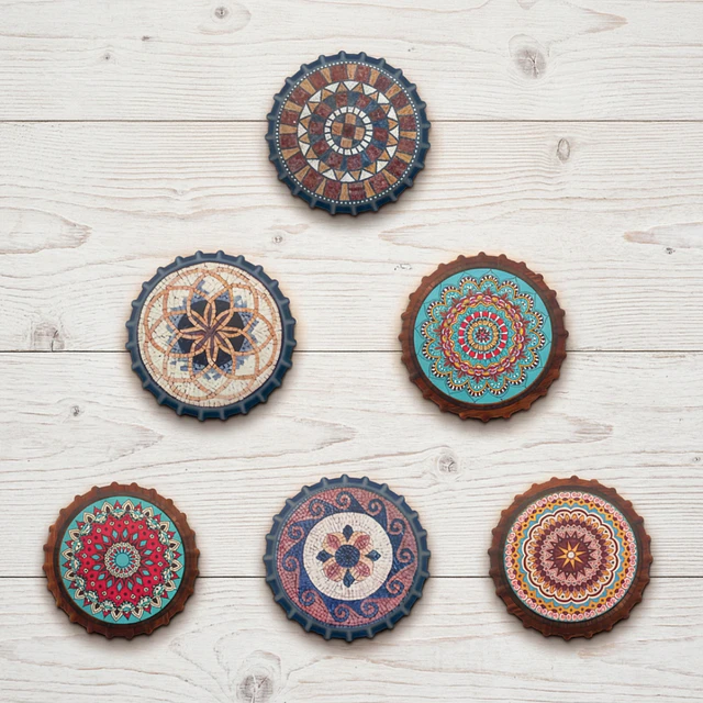 Posavasos Cerámica 6 Diseños