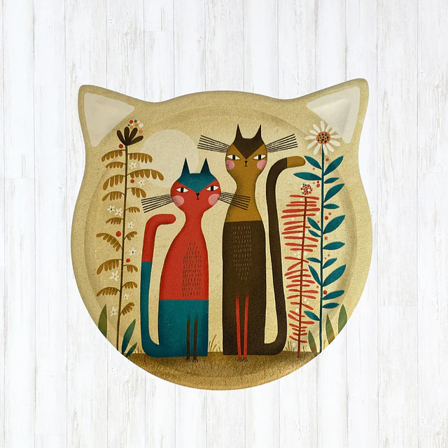 Posavasos Gato Vintage