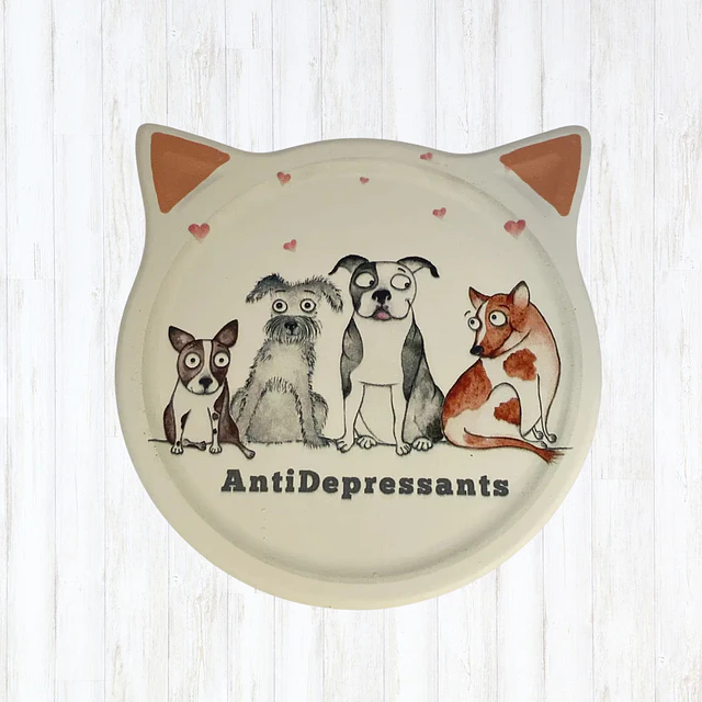 Posavasos Gato Vintage