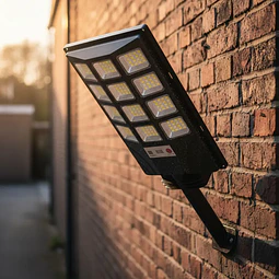 Foco Solar LED 800W 70cm con Sensor y Control Remoto