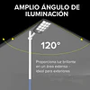 Foco Solar LED 800W 70cm con Sensor y Control Remoto