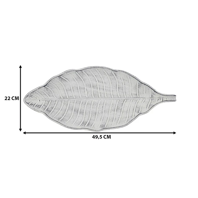 Hojas Decorativas de Madera 50x22 cm