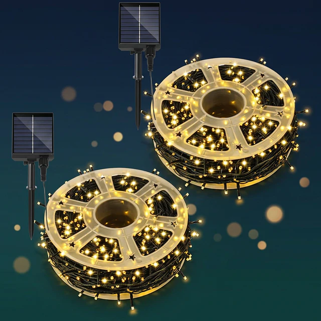 Luces Solares en Rollo 50 Metros LED