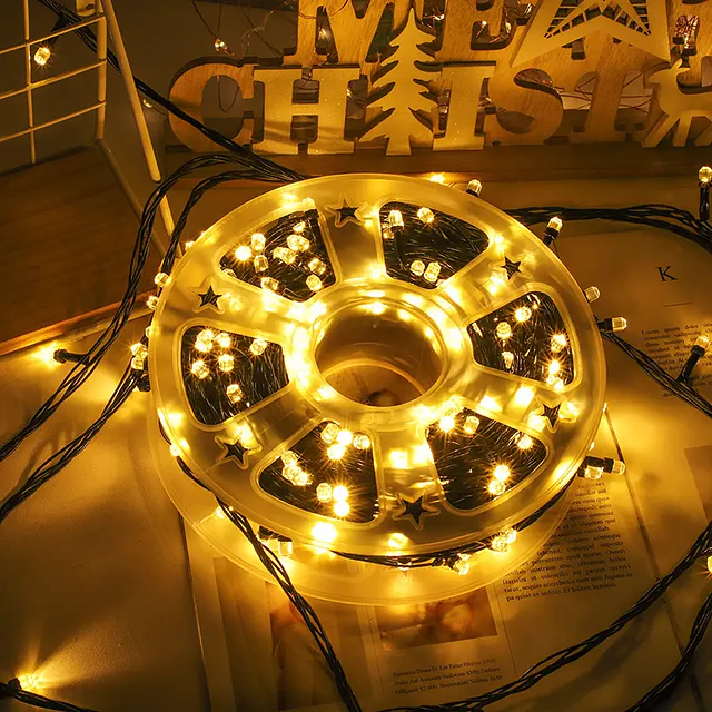 Luces Solares en Rollo 50 Metros LED