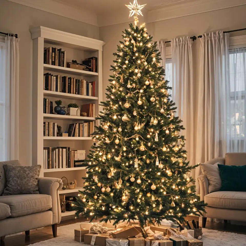 1000 Luces LED Navideñas Luz Cálida 1