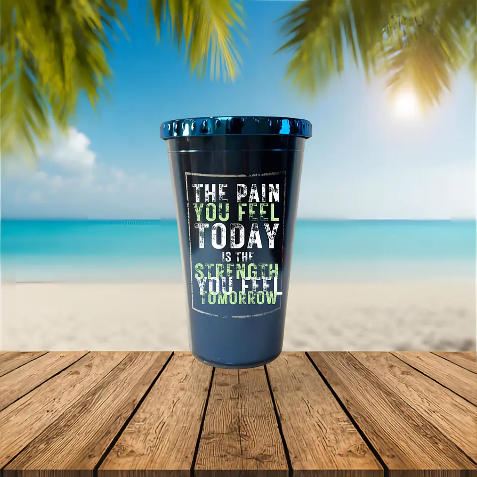 Vaso Decorativo con Bombilla 450 mL  5