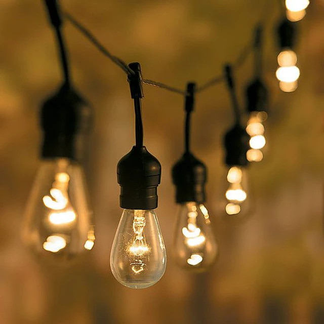 Guirnalda Luces LED 20 Ampolletas con Corriente Eléctrica