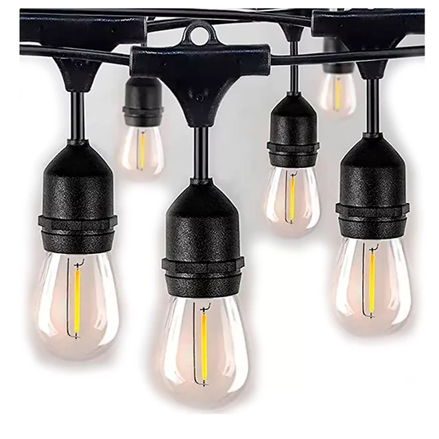 Guirnalda Luces LED 20 Ampolletas con Corriente Eléctrica