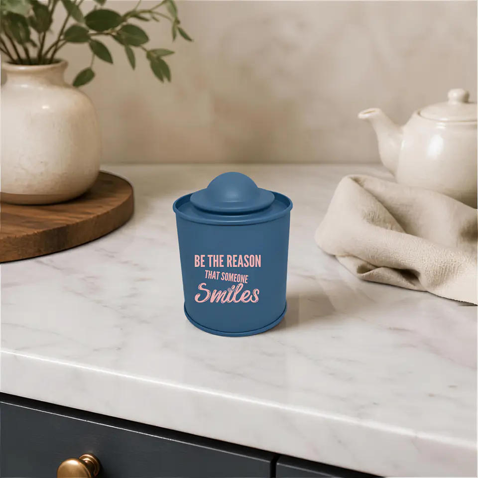 Cajita de Té Metálica 9 cm 8