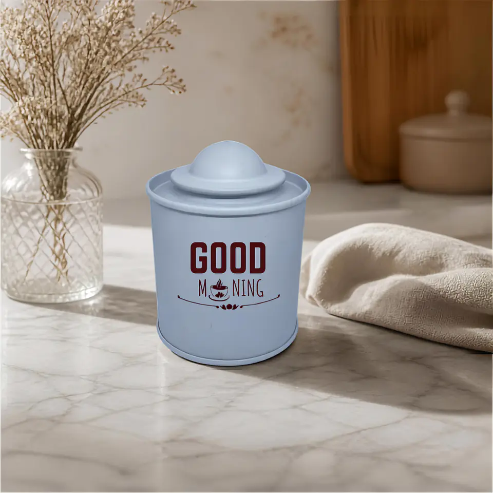 Cajita de Té Metálica 9 cm 6
