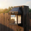 Farol Solar de Pared Simple con Sensor de Movimiento – Luz Cálida Exterior