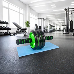 Rueda Abdominal Triple con Mayor Estabilidad para Ejercicios de Core en Casa