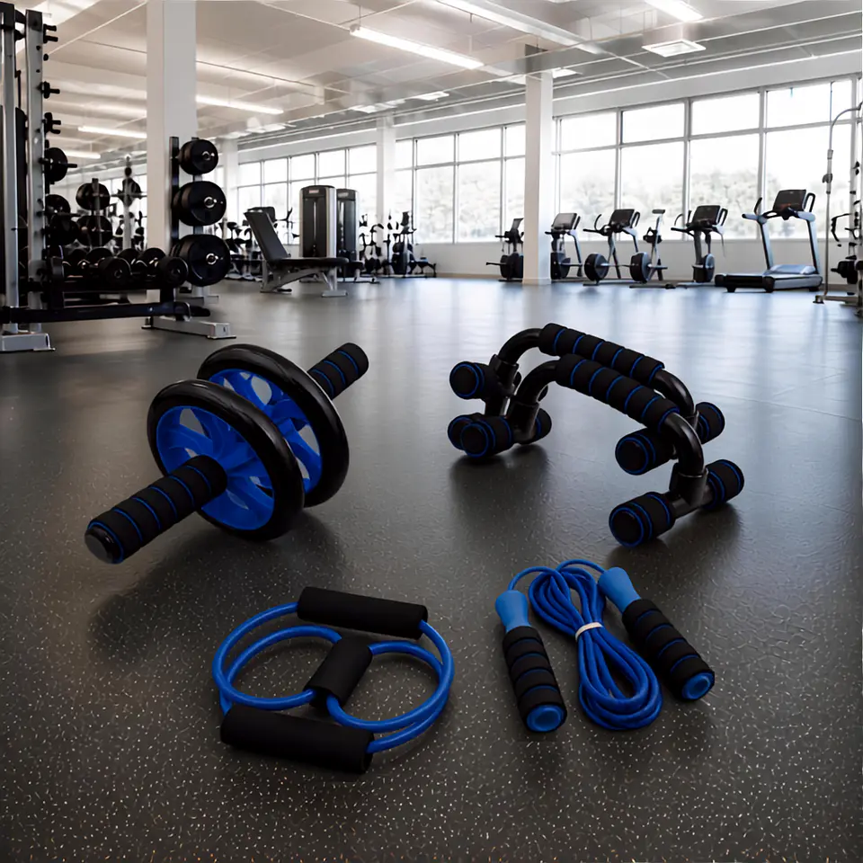 Kit Rodillo Abdominal para Ejercicios de Core – Pack Fitness en Casa 1