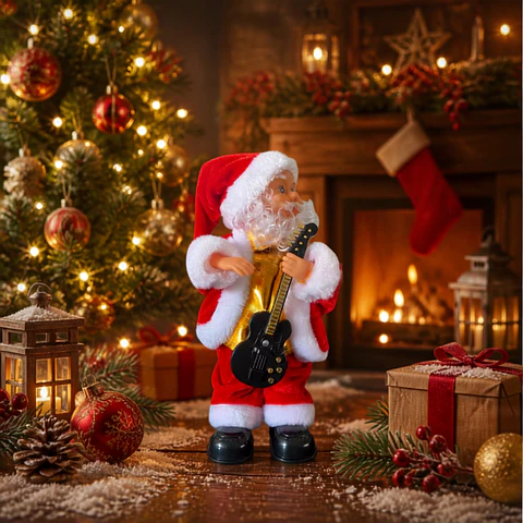 Viejito Pascuero Bailarín Reggaetón 38 cm
