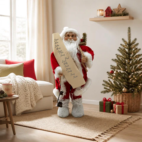 Viejito Pascuero 90 cm – Decoración Navideña Clásica