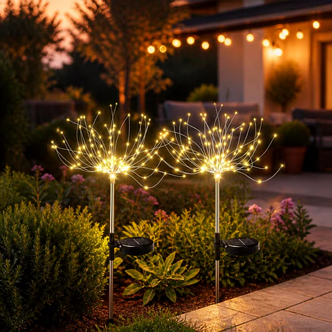 Diente de León Solar LED 55 cm – Pack 2 Unidades