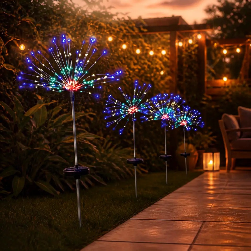 Diente de León Solar LED 55 cm – Pack 2 Unidades 3