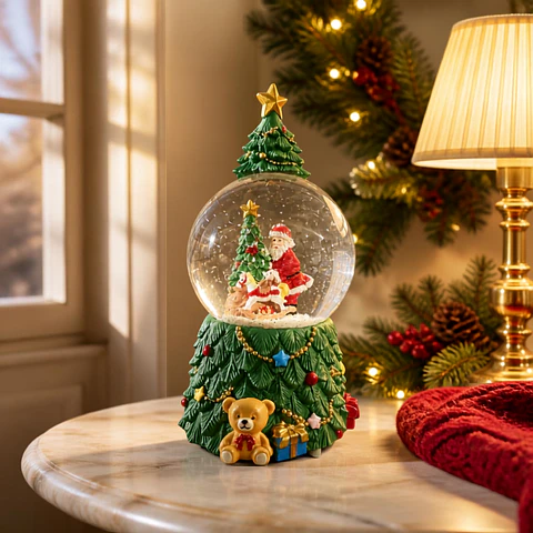 Bola de Nieve Musical Pascuero 17 cm