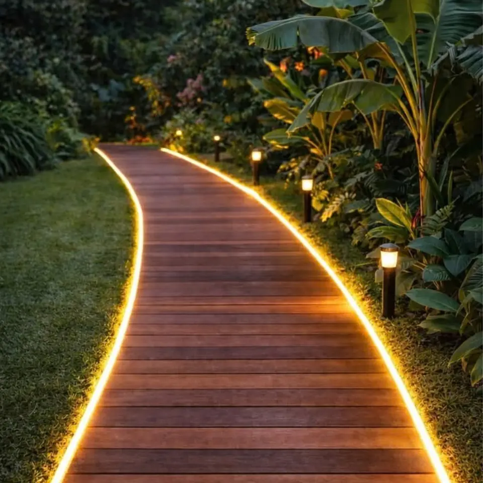 Manguera Solar LED 20 Metros para Jardín y Terraza 3