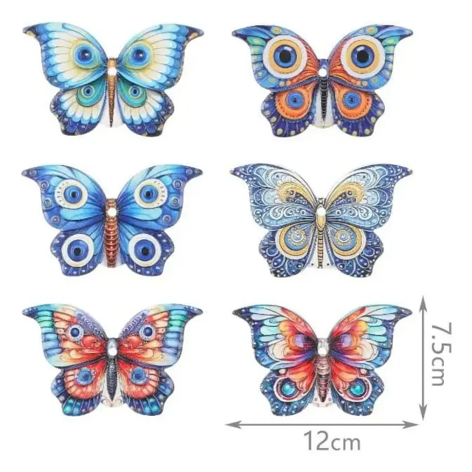 Set 6 Posavasos Diseño Mariposa 4