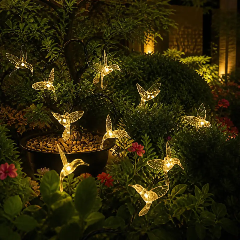Guirnalda Solar Colibríes LED 5 Metros 3