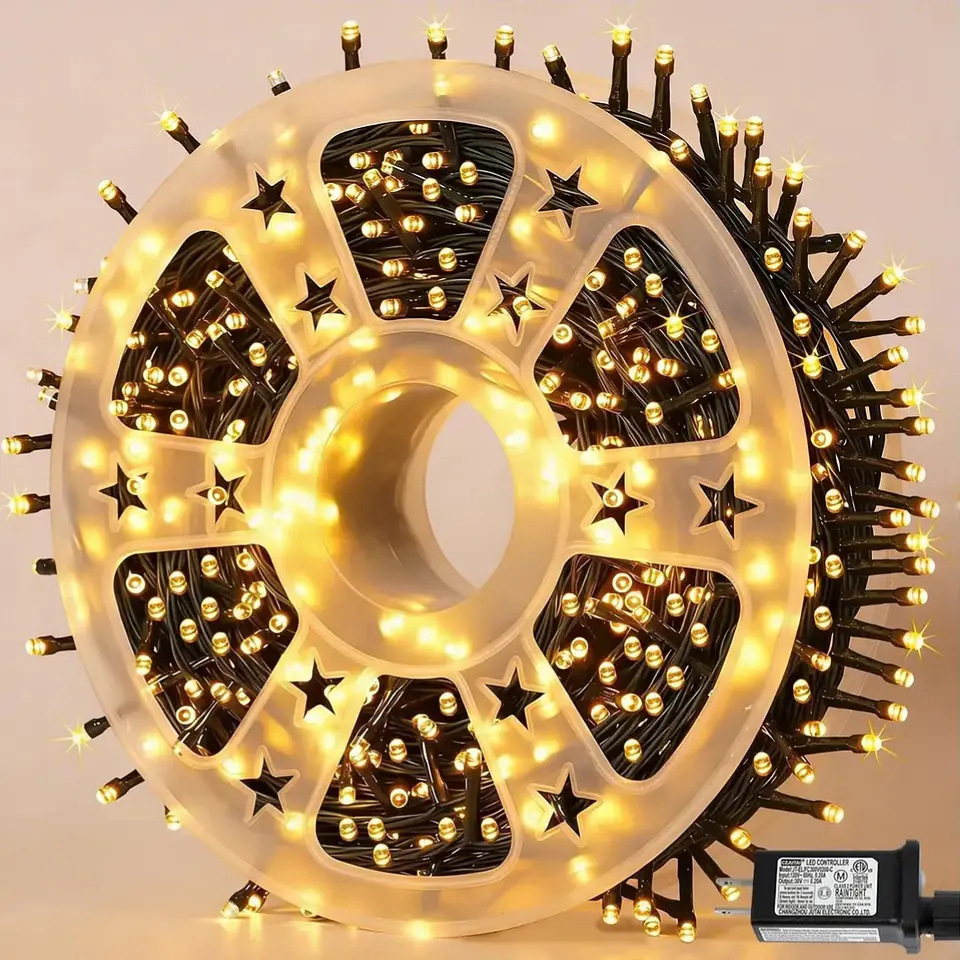 Guirnalda de Luces LED Navideñas 50 Metros – Luz Cálida o Multicolor 2