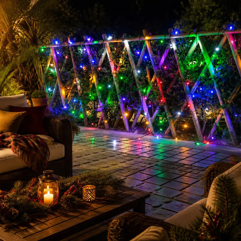 Guirnalda de Luces LED Navideñas 50 Metros – Luz Cálida o Multicolor 3