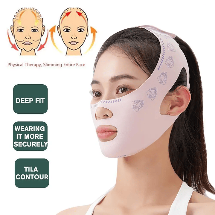 Chin Cheek Slimming Bandage V Shaper V Line Lifting Mask Face Lifting Anti Wrinkle Strap Band Sleeping Mask Beauty Health 1