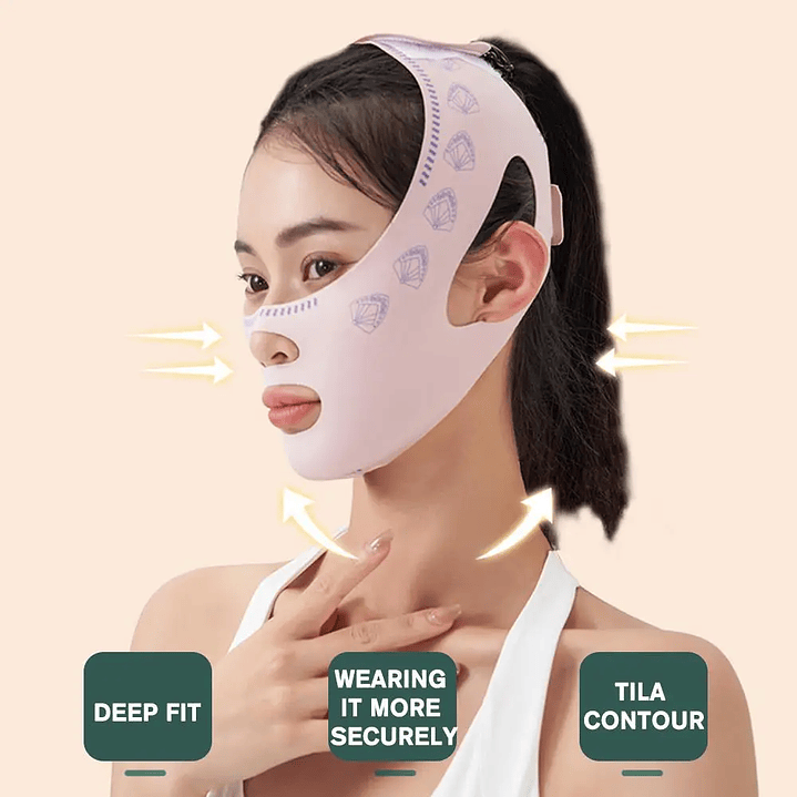 Chin Cheek Slimming Bandage V Shaper V Line Lifting Mask Face Lifting Anti Wrinkle Strap Band Sleeping Mask Beauty Health 8