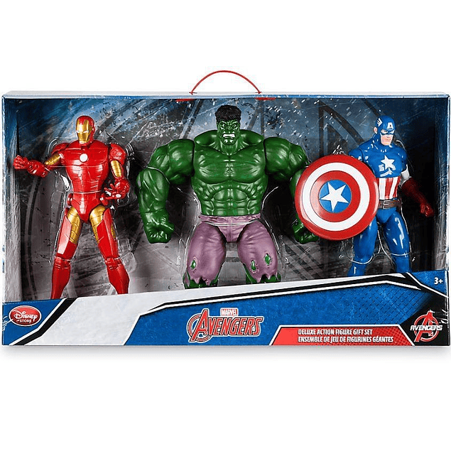 Iron Man, Hulk y Capitan America