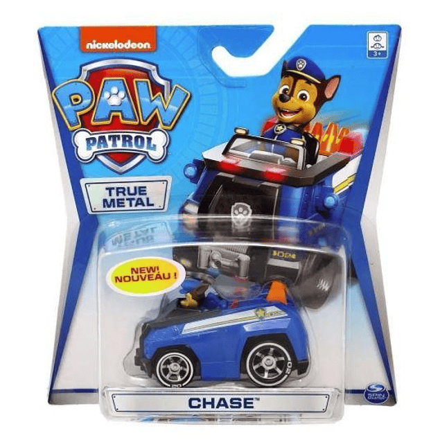 Paw Patrol - Chase - Mini Vehiculo - Metálico