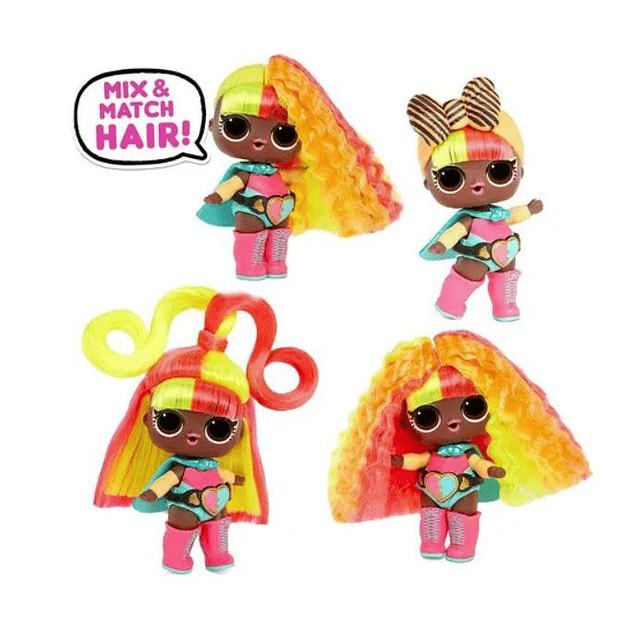 Lol Surprise - Hairvibes - Muñeca - 15 Sorpresas